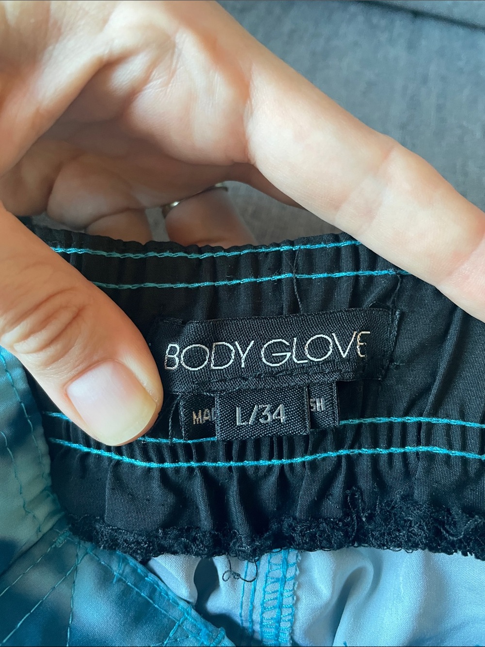 Men's Tie-Dye Aqua Swim Shorts - Picture 3 of 7
